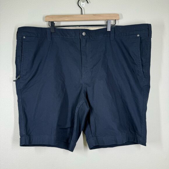 Columbia Men’s Flex Roc Shorts Navy Blue Regular Fit Size 48 - Picture 1 of 6